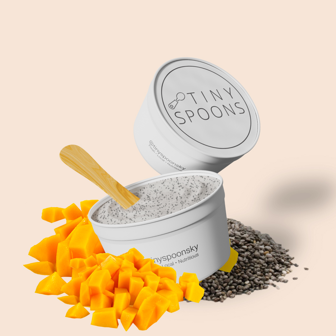 Fruity Chia Seed Pudding Tiny Spoons